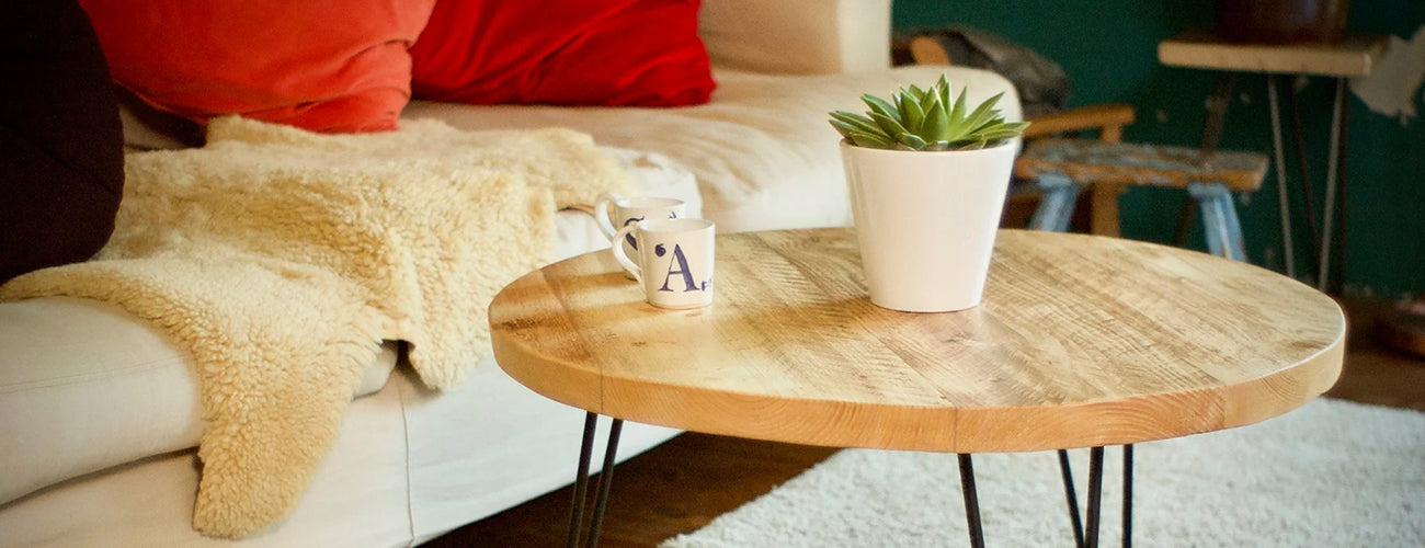 How you can make a powerful first impression by customising one of our handmade coffee tables
