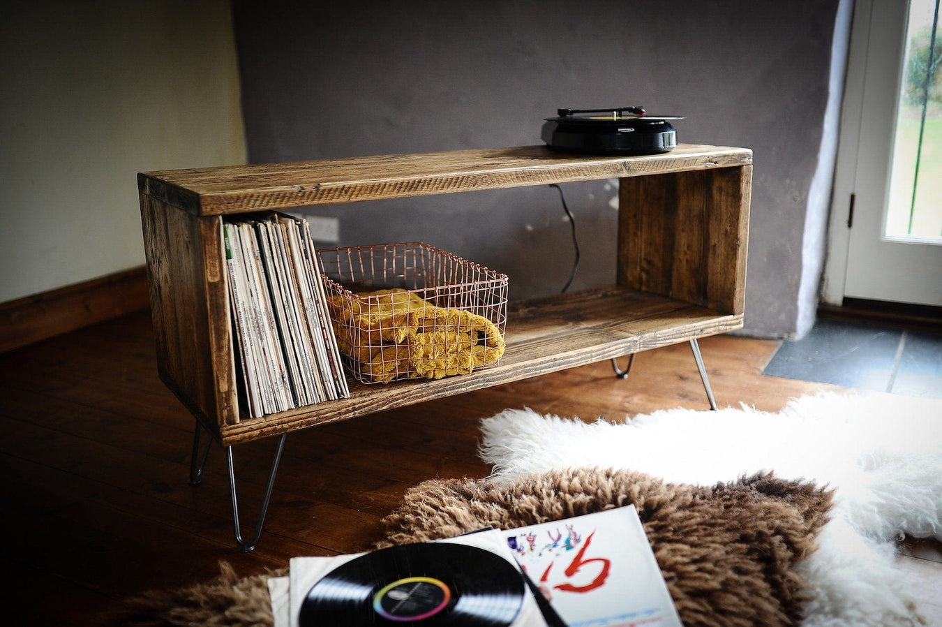 Record Player Stand