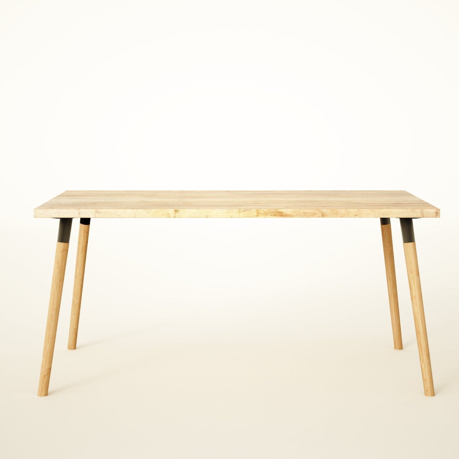 7MAGOKfurniture Kitchen & Dining Room Tables Dining Table, Reclaimed Wood on Danish Oak Legs | VINTAGE Collection