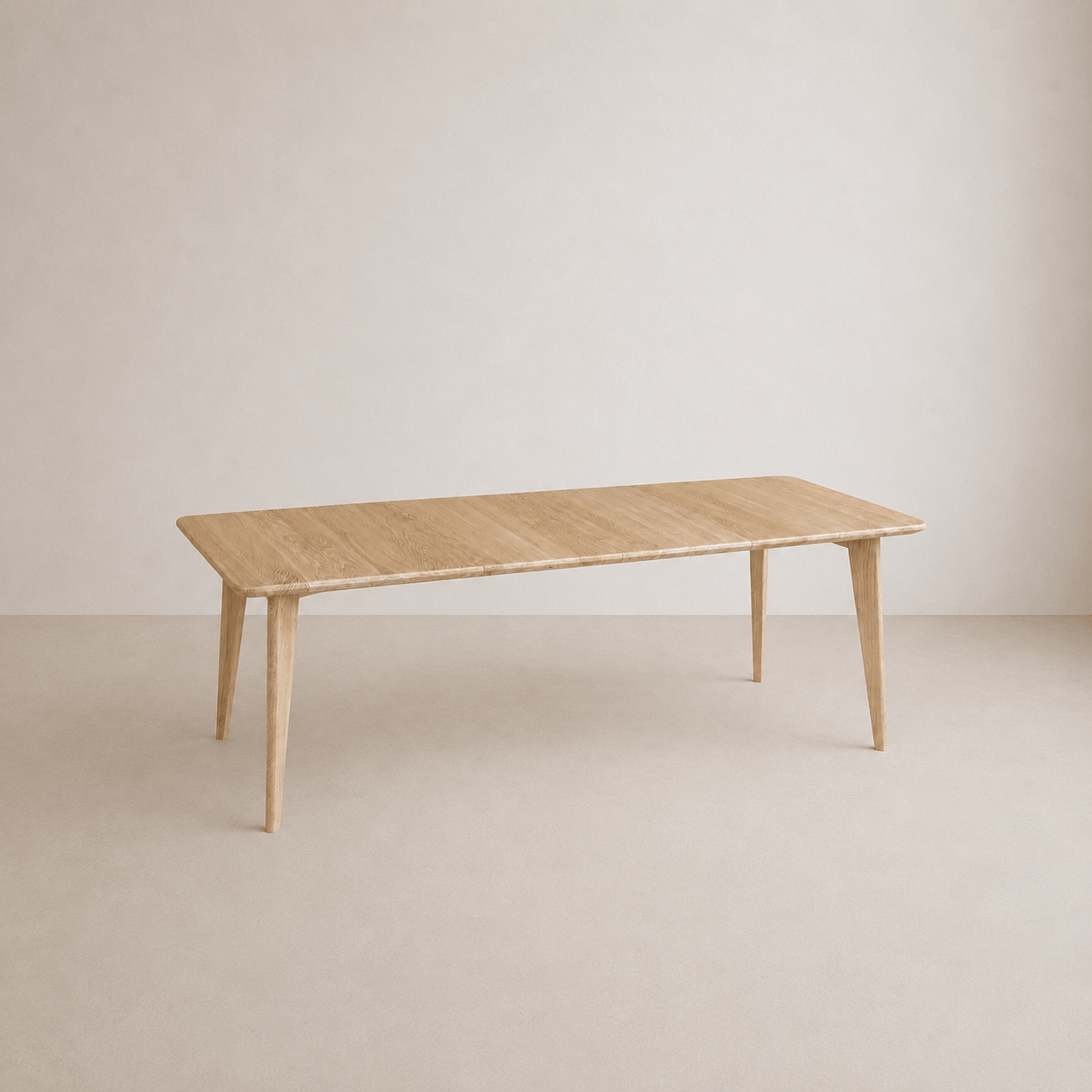 7MAGOKfurniture Kitchen & Dining Room Tables Extendable Narrow Oak Dining Table | Handmade in UK | KANTAR Collection