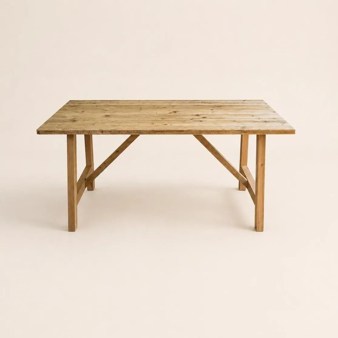 7MAGOKfurniture Kitchen & Dining Room Tables Farmhouse Extendable Reclaimed wood & Solid Oak Dining Table | FARMHOUSE Collection