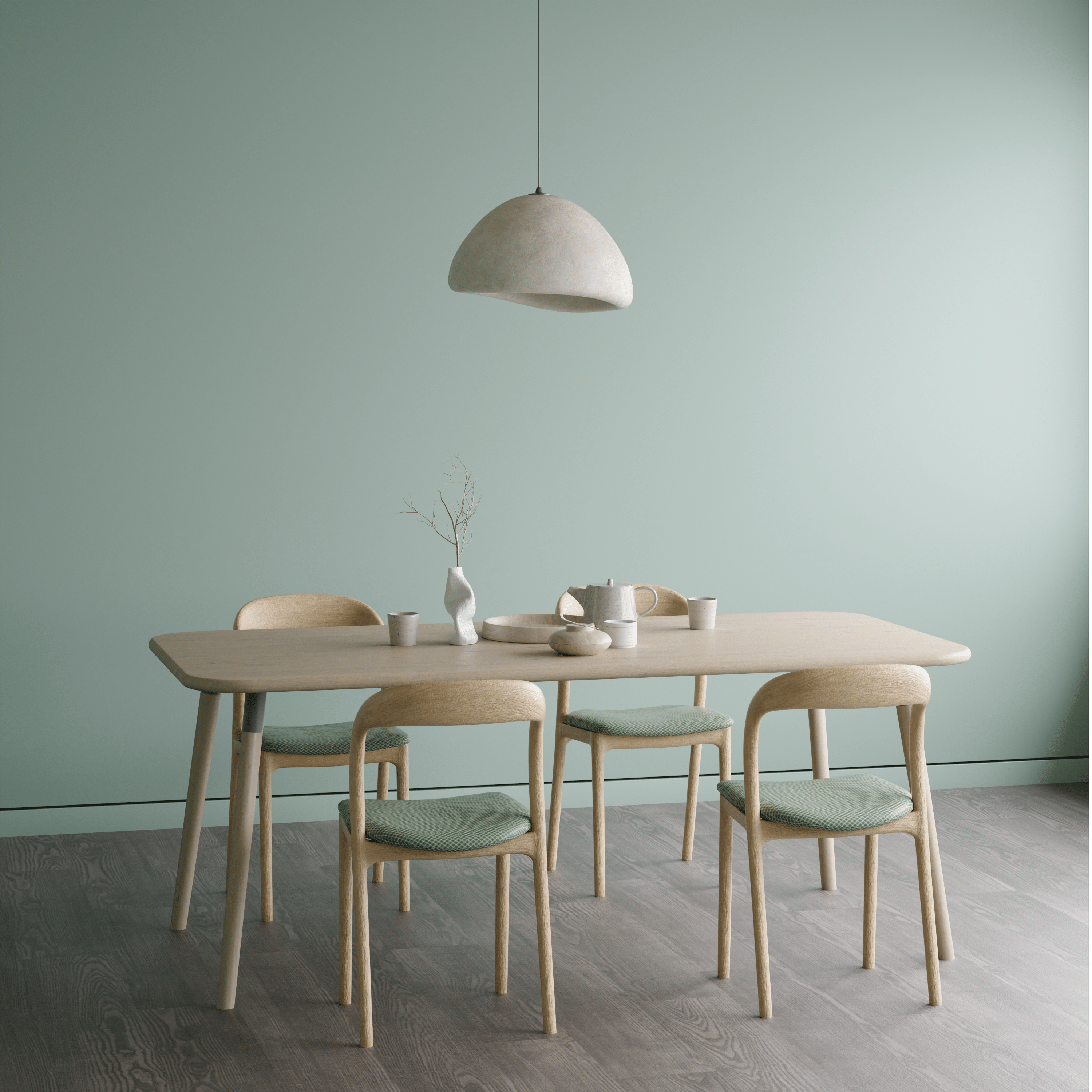 7MAGOKfurniture Kitchen & Dining Room Tables Rectangular Solid Oak Dining Table, 4–8 Seater, Round Tapered Legs | KALMA Collection