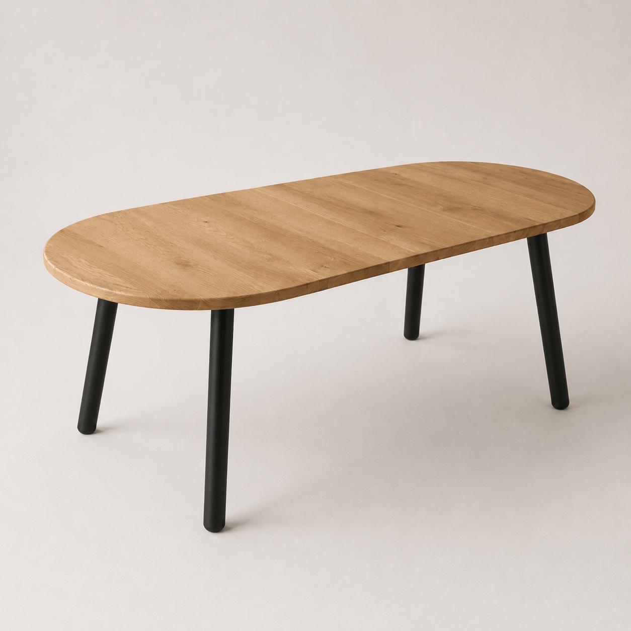 7MAGOKfurniture Kitchen & Dining Room Tables Round Extendable Oak Dining Table | GAIA Collection