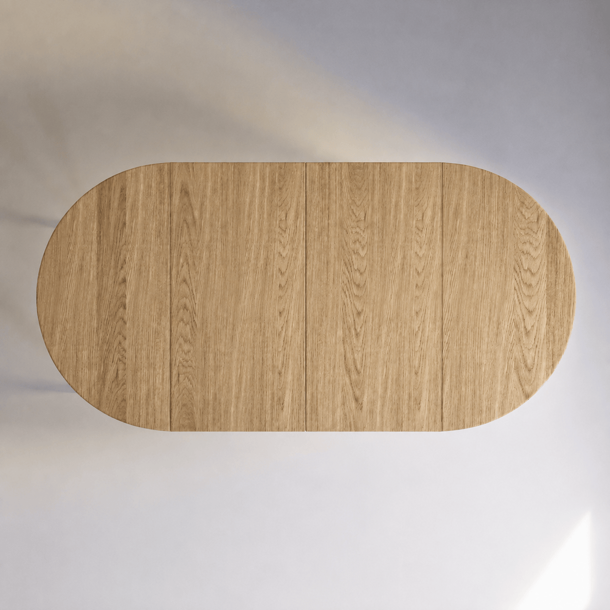 7MAGOKfurniture Kitchen & Dining Room Tables Round Extendable Solid Oak Dining Table with Swiss Edge | KANTAR