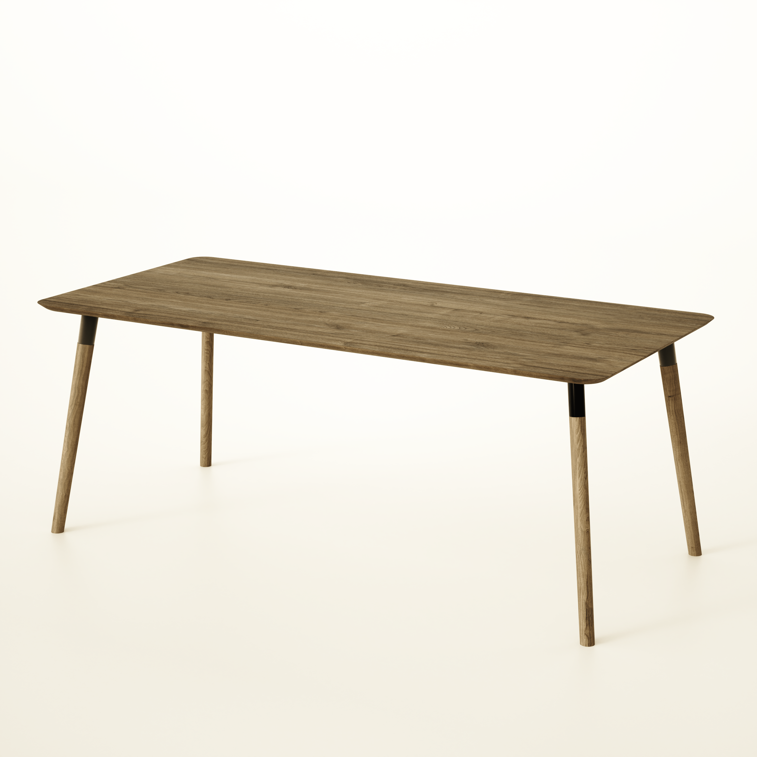 Dining Table, Sustainable Solid Oak, Colour and Size Options, Customisable / SOPHIA Collection