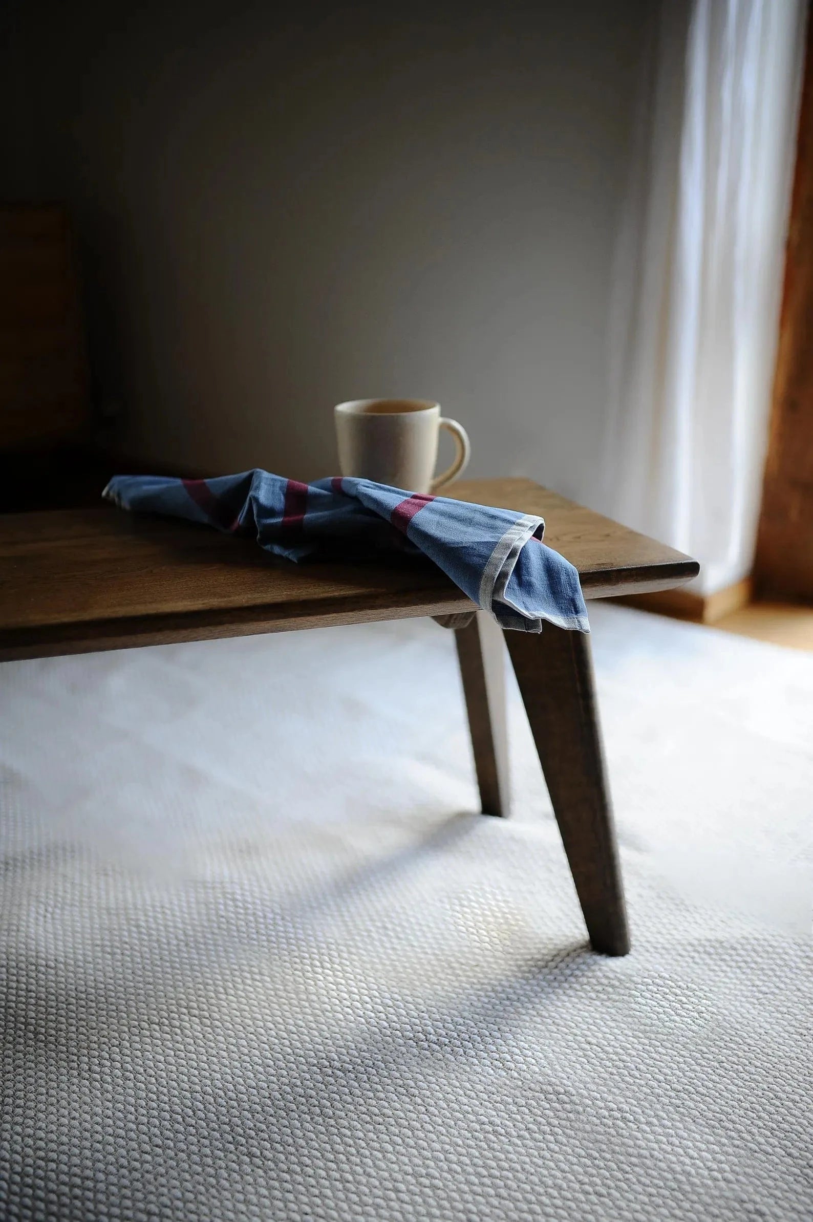 Bank, Massivholz Eiche, Scandi Style / KANTAR Kollektion