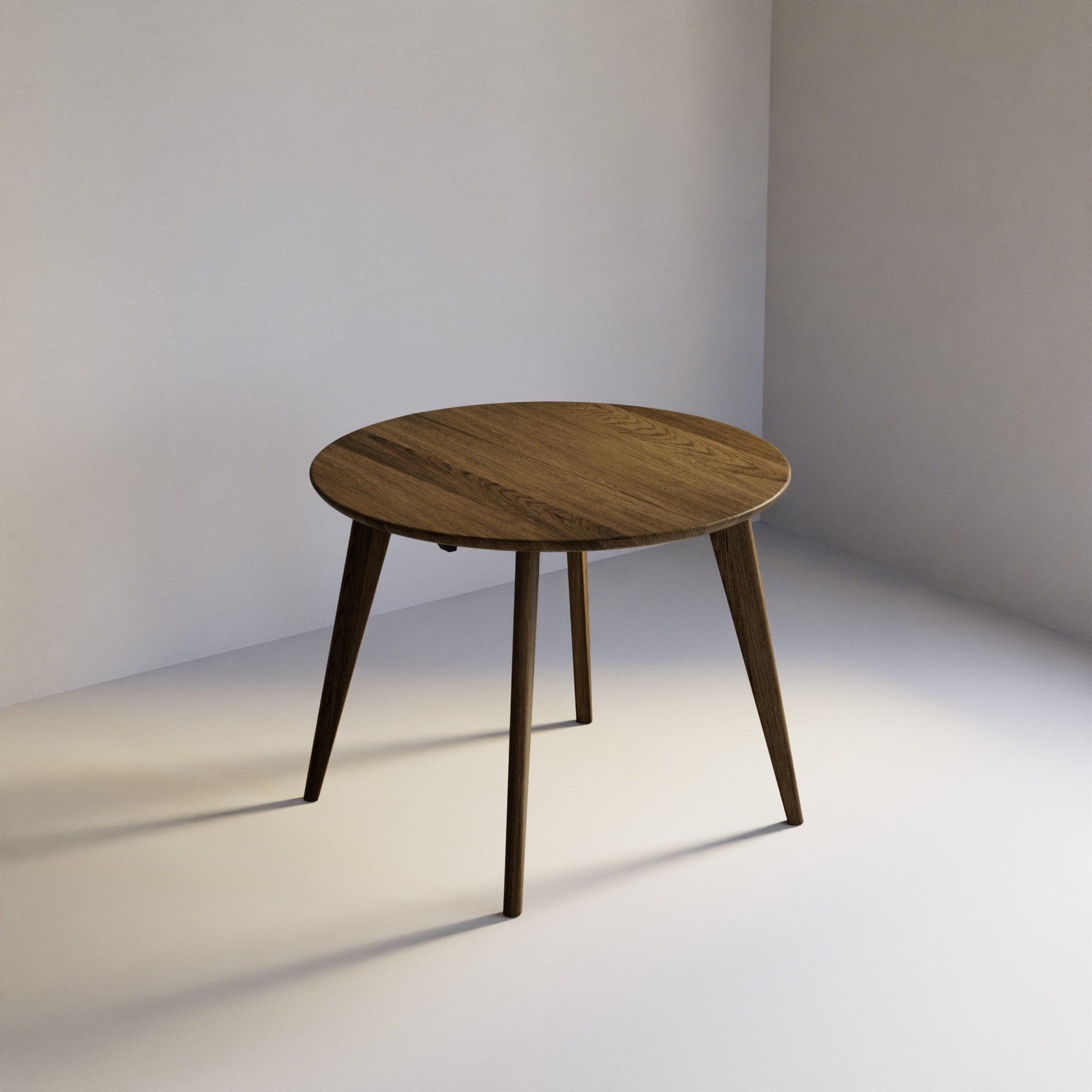 Ausziehtisch, 6-10 Sitzplätze, rund bis oval, massive Prime Oak / KANTAR Kollektion