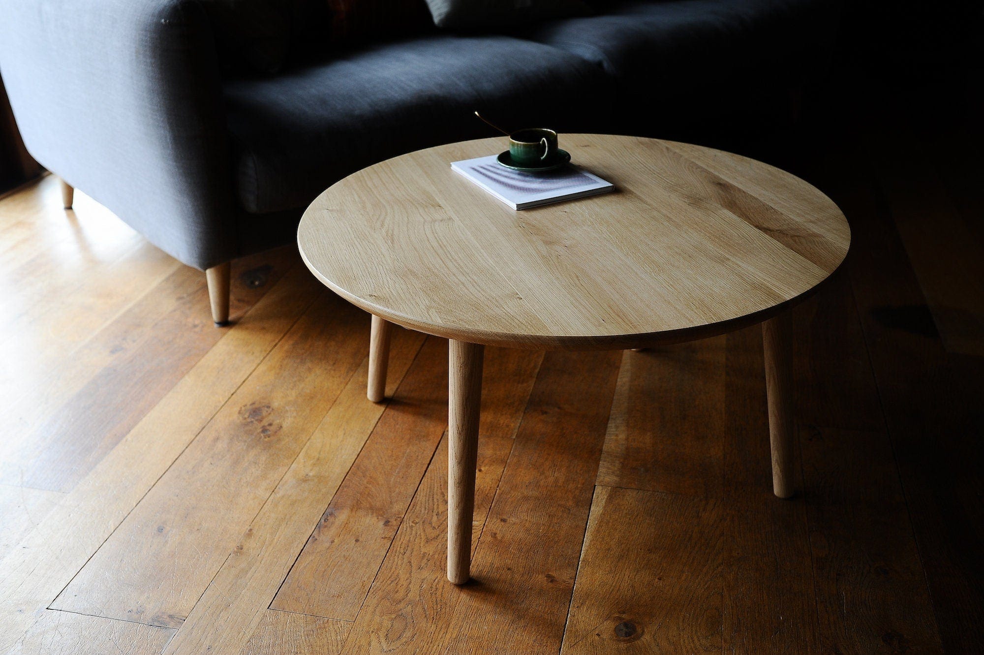 Coffee Table, Sustainable Solid Oak, Customisable / SOPHIA Collection