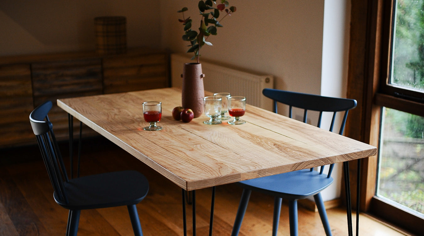 Bespoke Dining Table, Sustainable and Handmade with Love