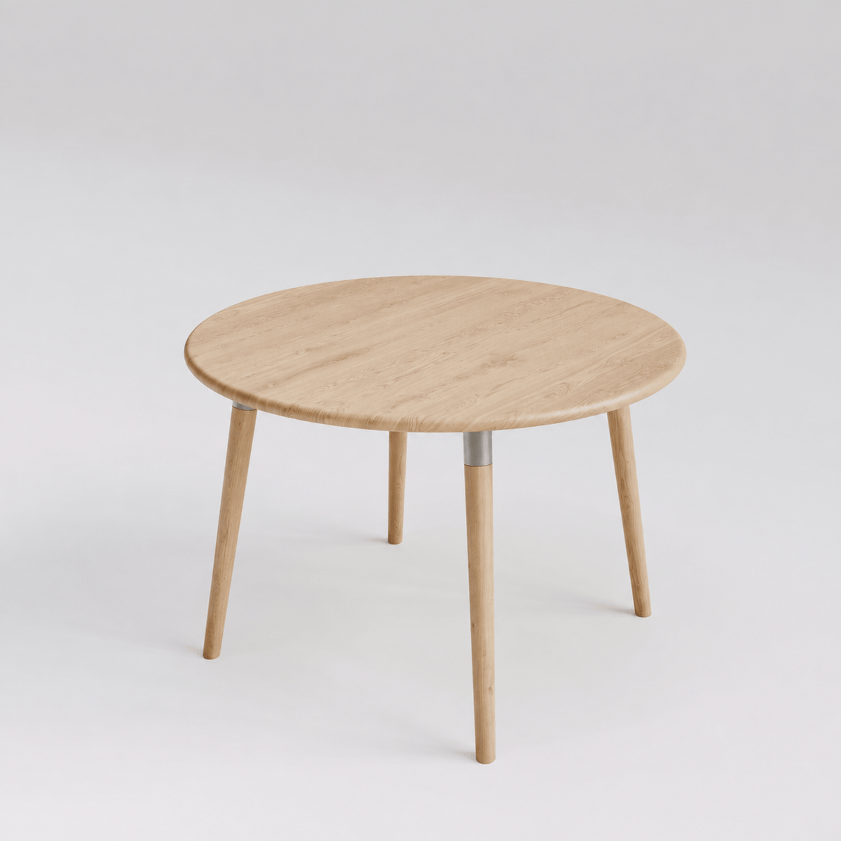 7MAGOKfurniture Dining Table & Chair Set KALMA Round Dining Table & PARIS Wood Dining Chairs Set | KALMA Collection