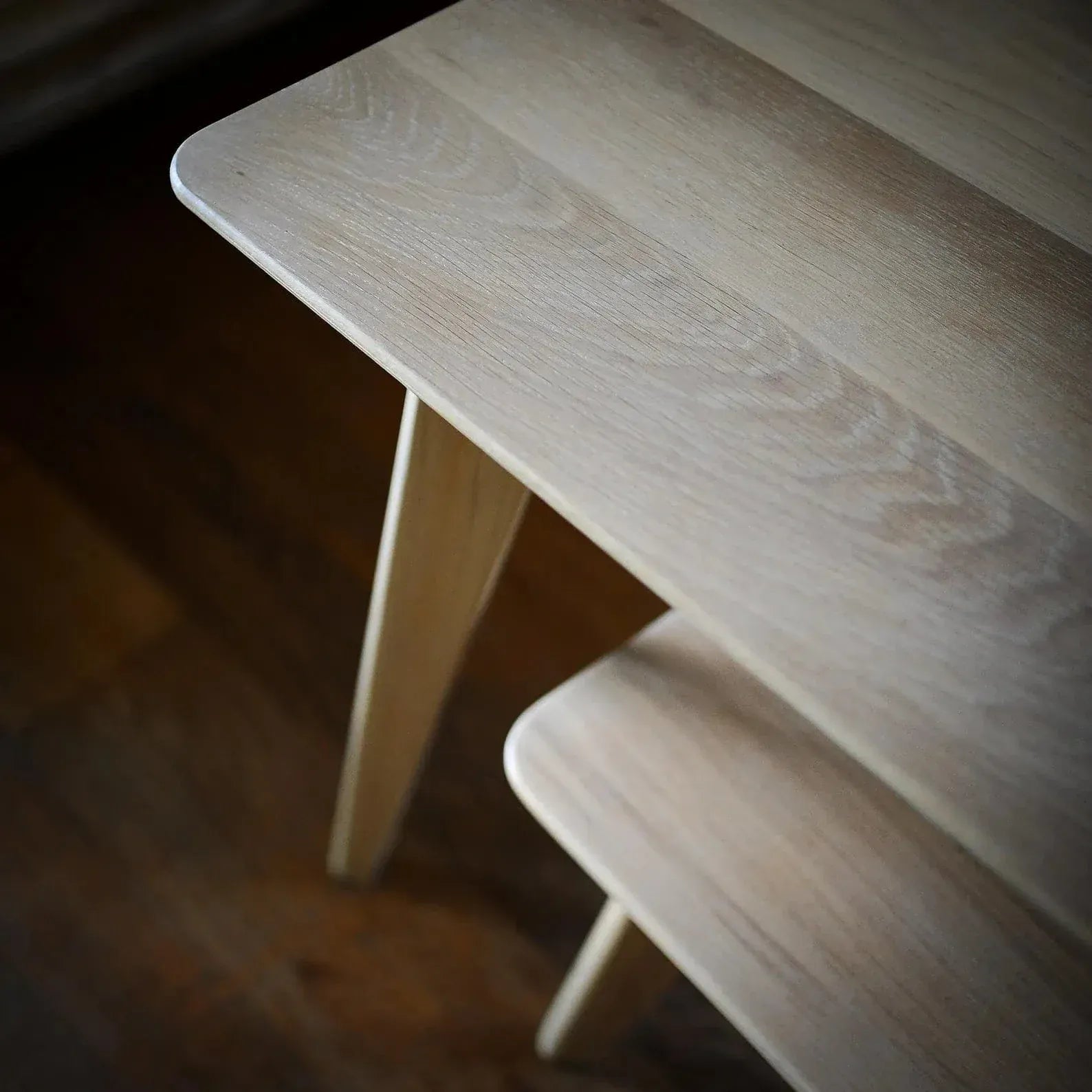 7MAGOKfurniture Kitchen & Dining Benches Bench, Solid Oak, Scandi Style | KANTAR Collection