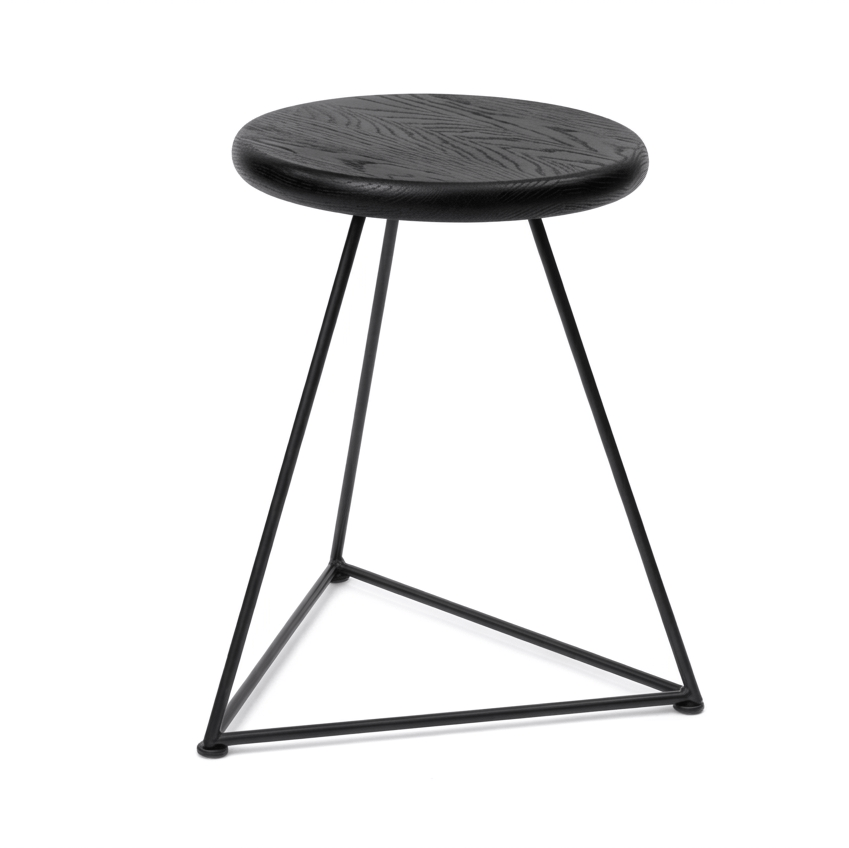 7MAGOKfurniture Kitchen & Dining Benches Solid Character Oak Prism Stool | Handmade in UK