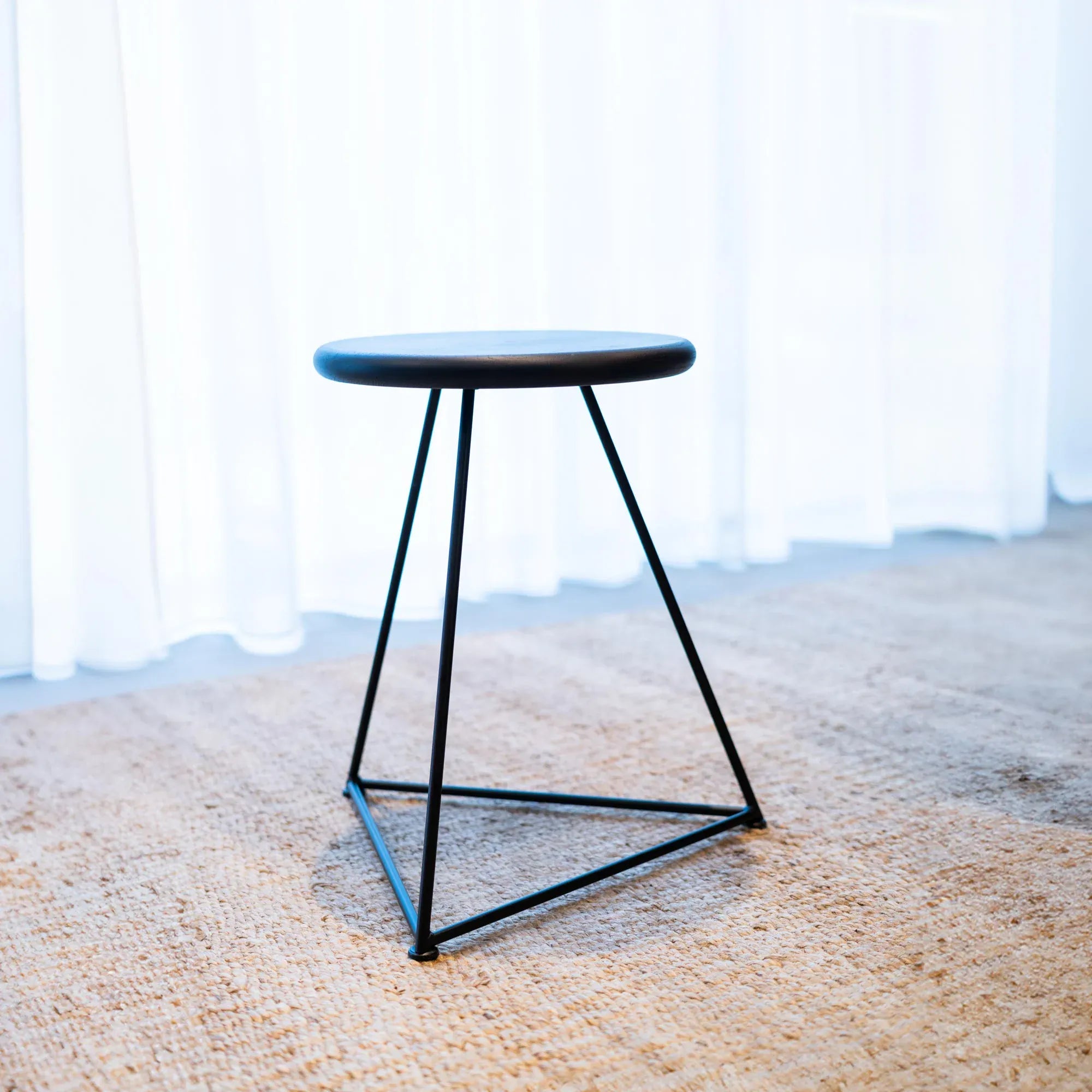 7MAGOKfurniture Kitchen & Dining Benches Solid Character Oak Prism Stool | Handmade in UK