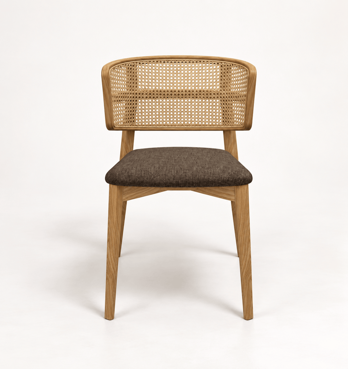 7MAGOKfurniture Kitchen & Dining chairs Dining Chair for Kitchen and Dining Room, Wicker and Solid Wood | LISBOA