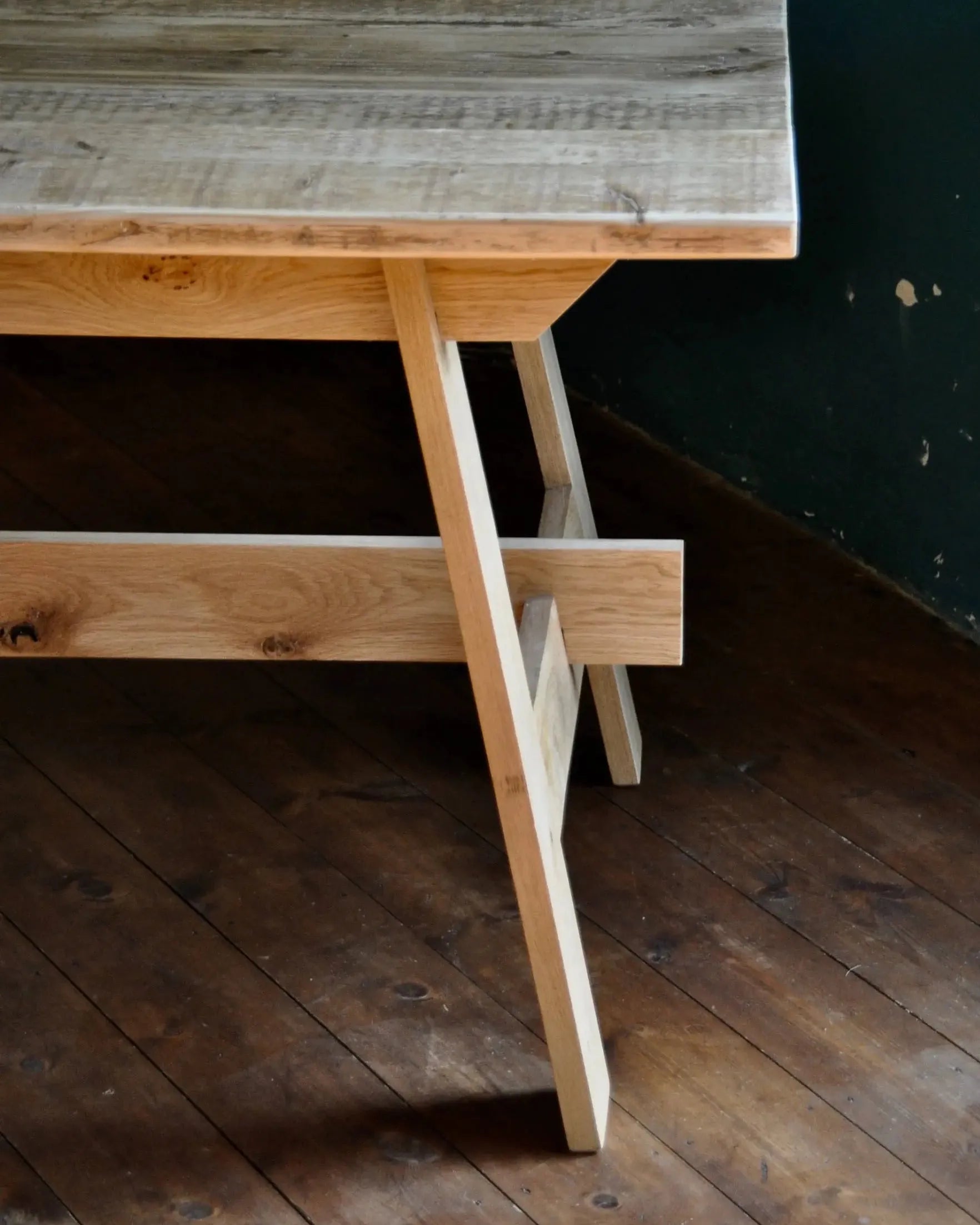 7MAGOKfurniture Kitchen & Dining Room Tables Reclaimed Wood Dining Table | FARMHOUSE