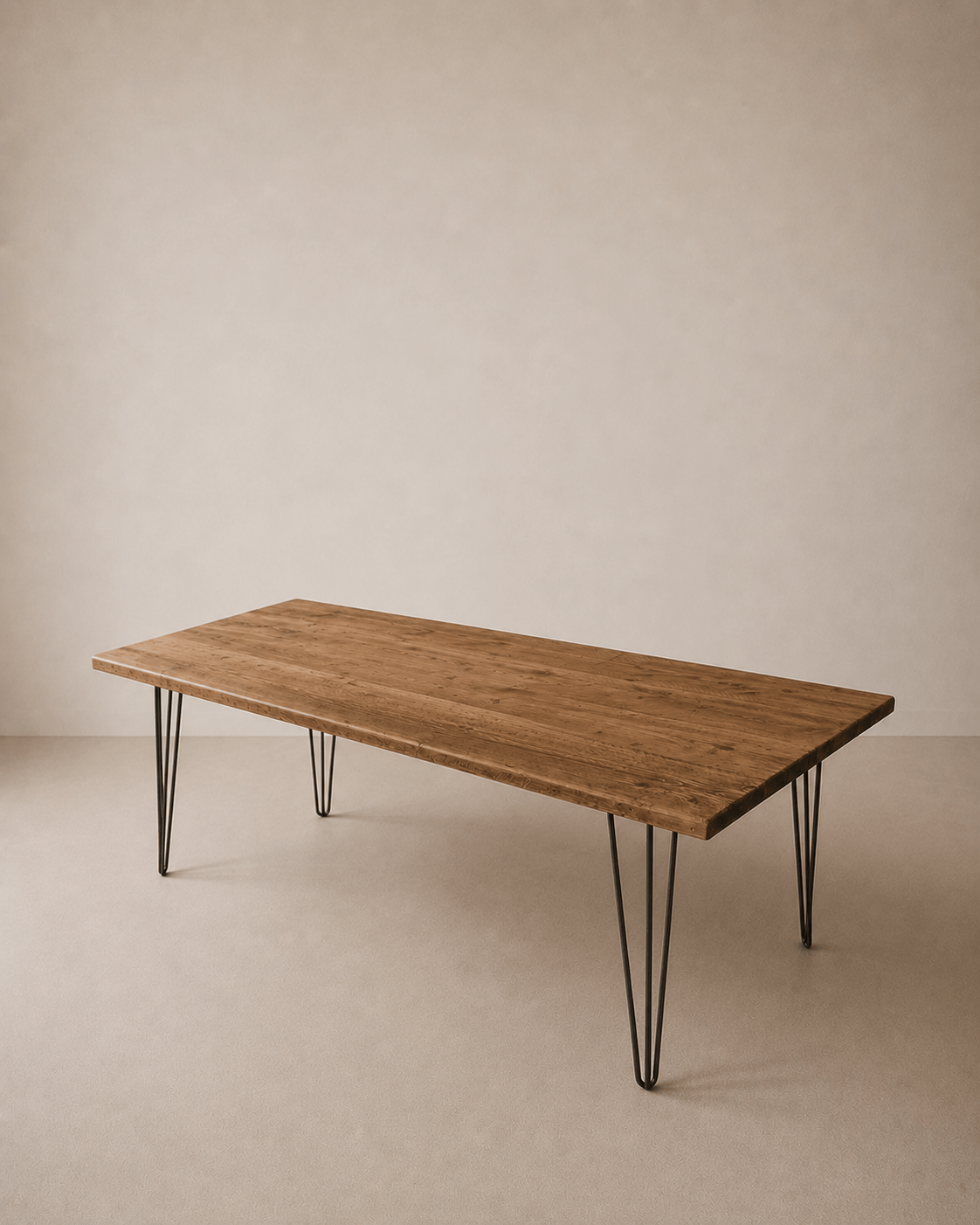 7MAGOKfurniture Kitchen & Dining Room Tables Reclaimed Wood Dining Table, Made to Order, Hairpin Legs | RECLAIMED Collection