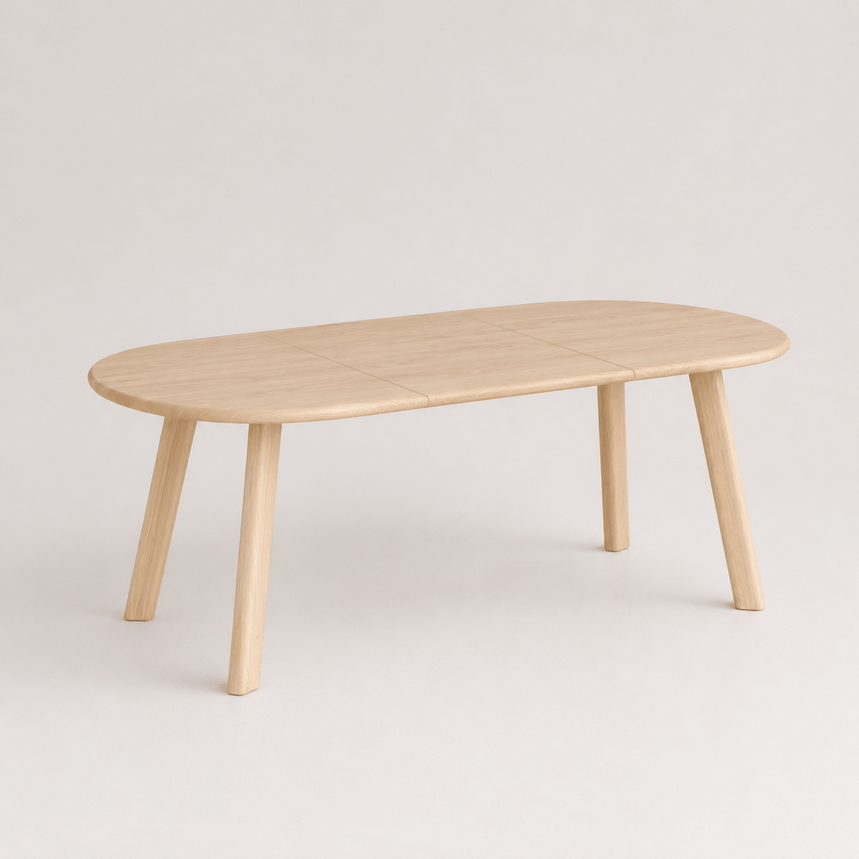 7MAGOKfurniture Kitchen & Dining Room Tables Round Extendable Solid Oak Dining Table | MILAN Collection