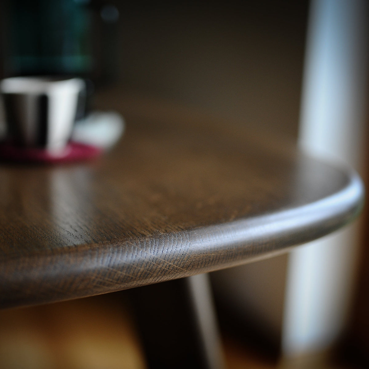 Solid Oak Dining Table Rounded Smooth Edge | MILAN & KALMA Collections