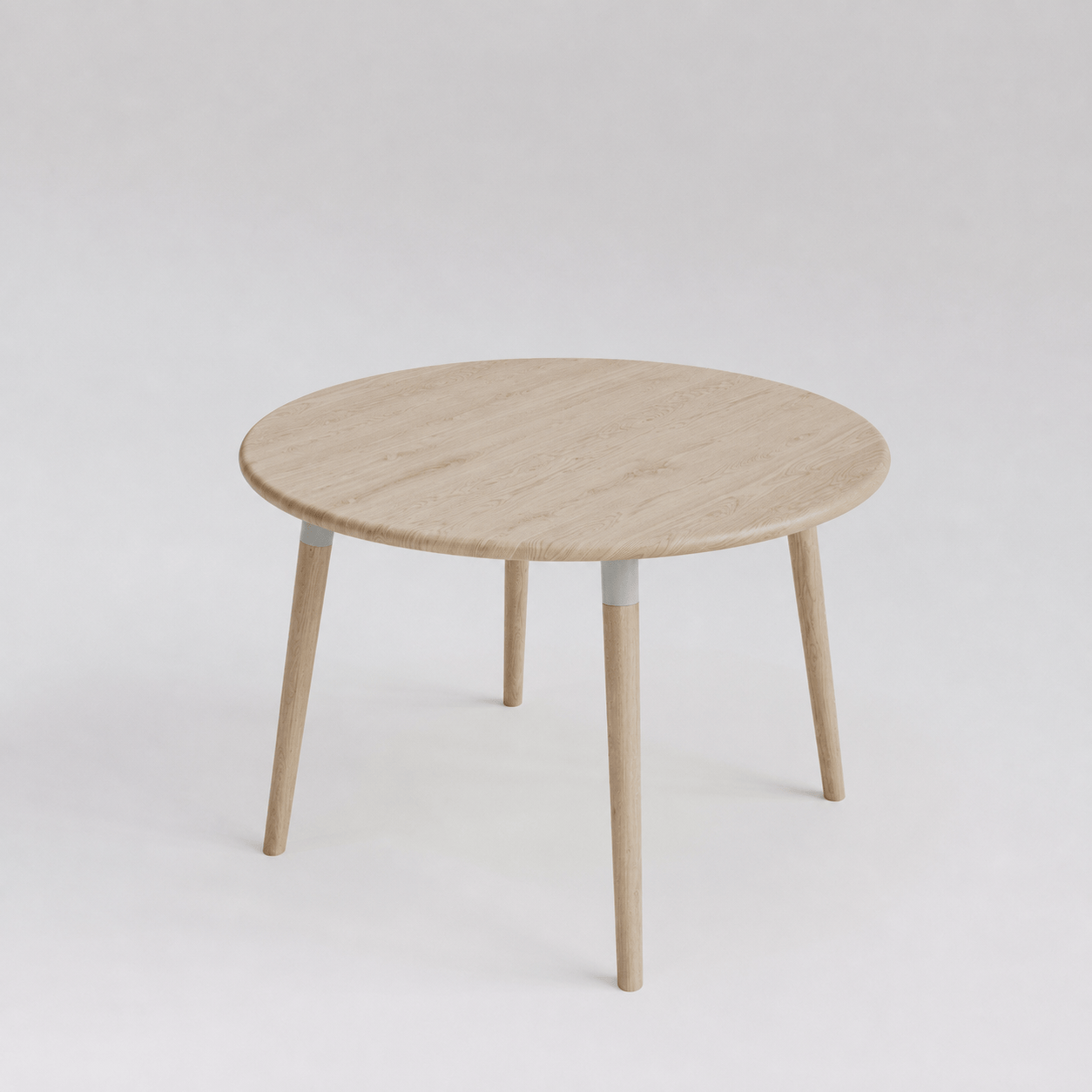 7MAGOKfurniture Kitchen & Dining Room Tables Solid Oak Round Dining Table – Handmade, Seats 2–6, Custom Finish | KALMA Collection
