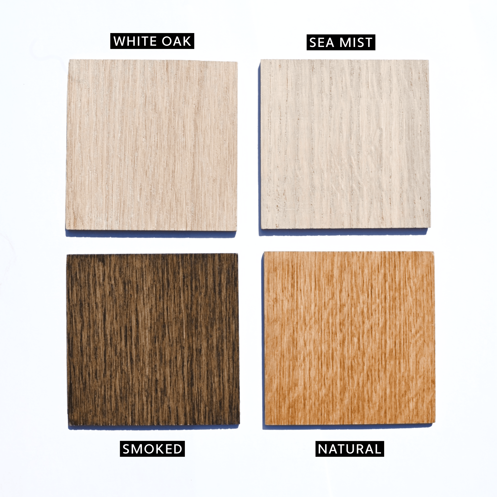 7MAGOKfurniture samples Solid Oak Wood Finishes - Sample Packs