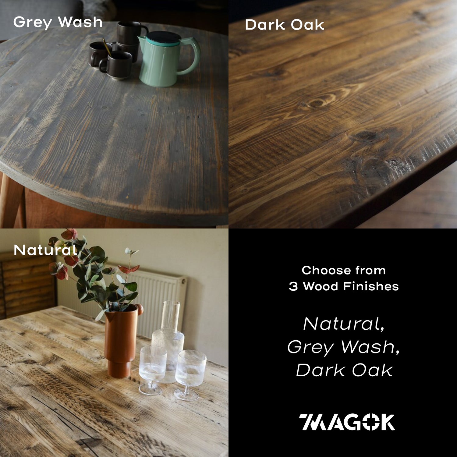 About the Reclaimed Wood Tables and Furniture
