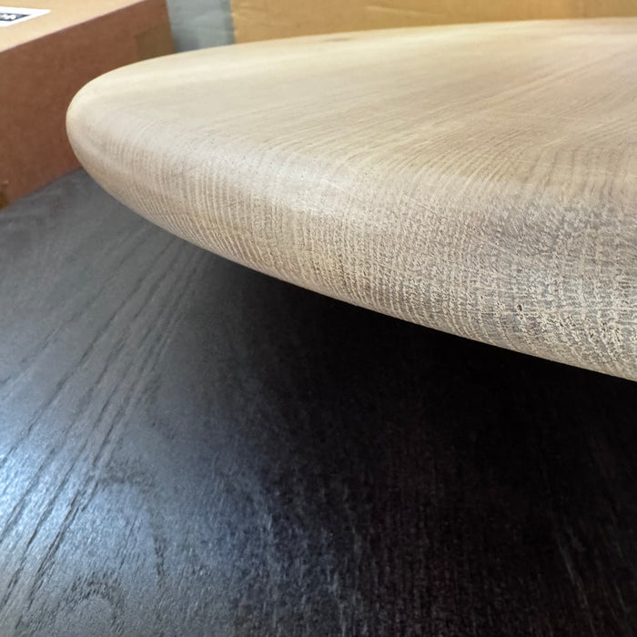 NEW! Round Dining Table, Central Base, Solid Oak, Sustainable, KWIN Collection