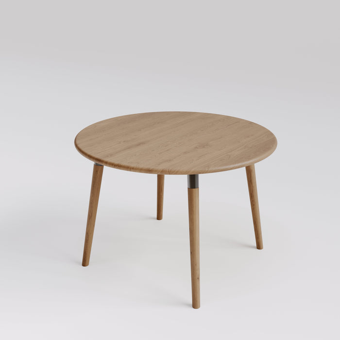 Solid Oak, Round Dining Table, Customisable, KALMA Collection