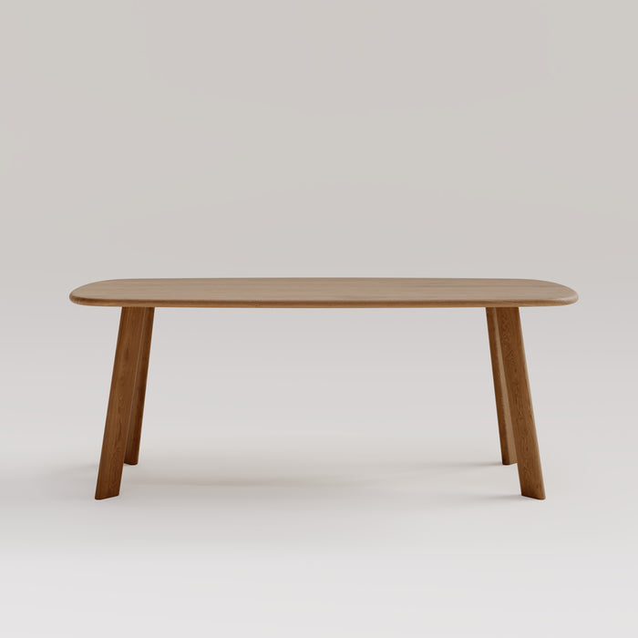 NEW! Solid Oak Dining Table, Sustainable, Finish choices, Customisable, MILAN Collection