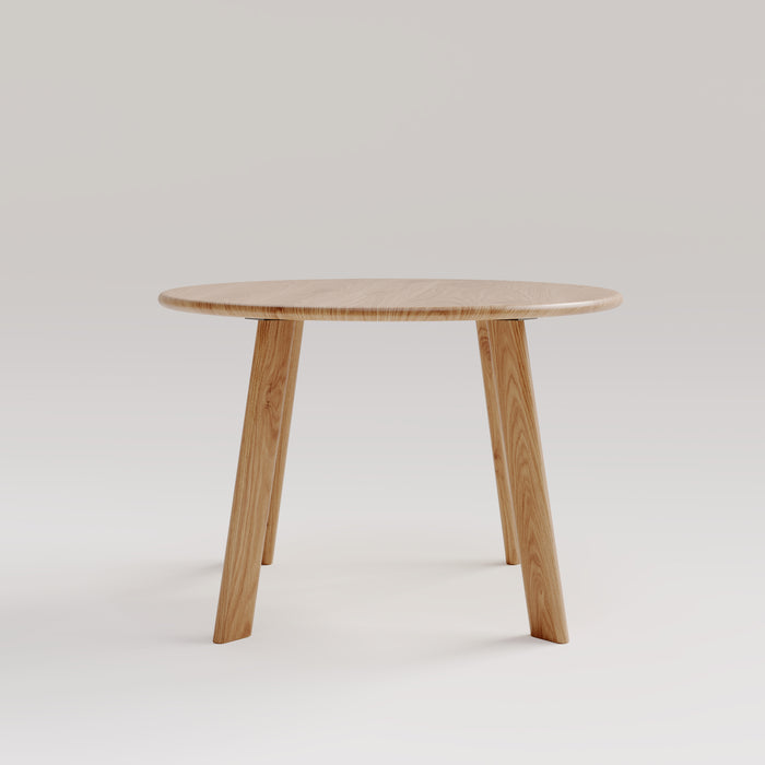 Round Dining Table, 100% Solid Oak, Customisable, MILAN Collection