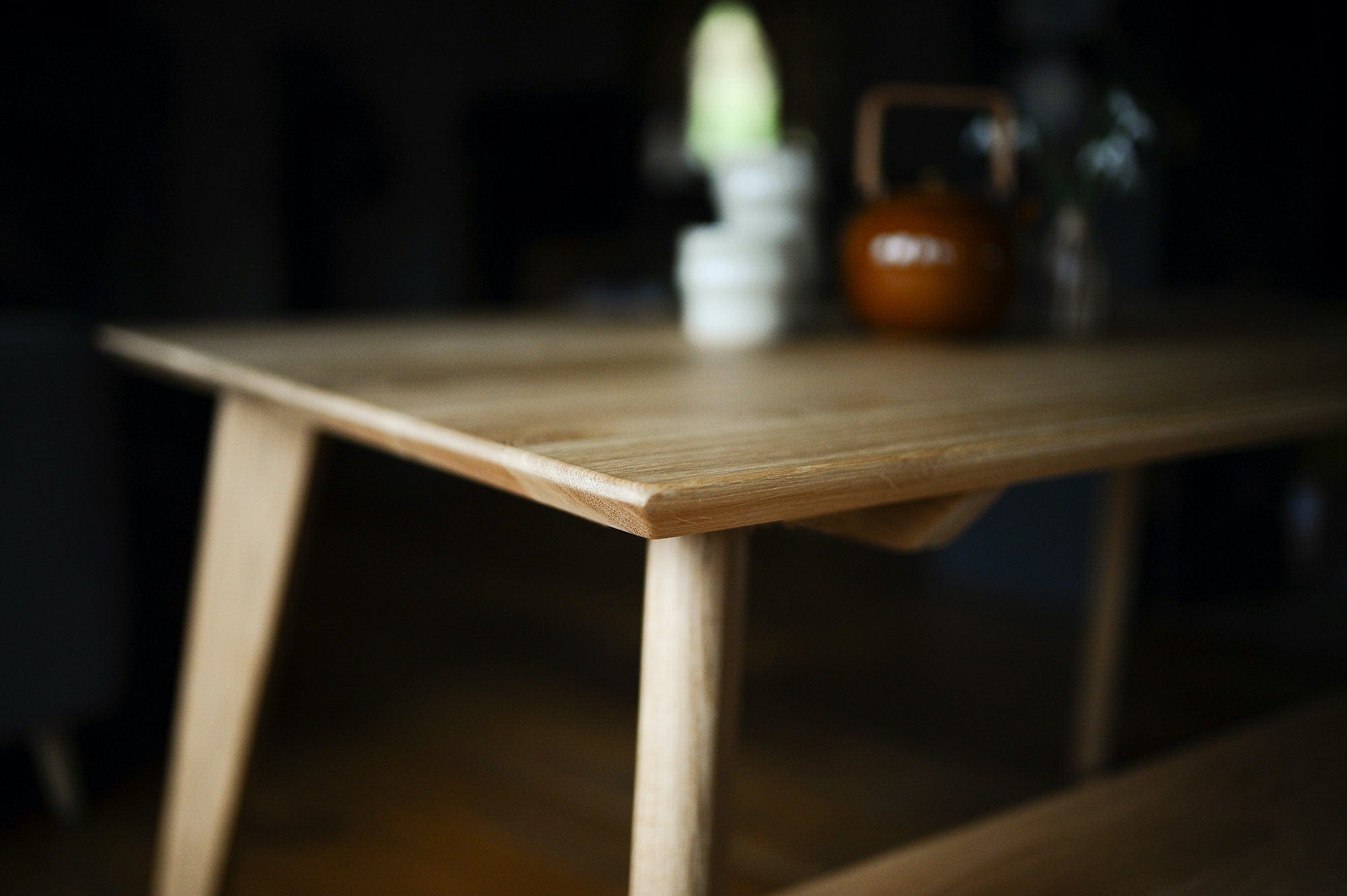 Dining Table Set, Sustainable Solid Oak, Colour and Size Options / KANTAR Collection