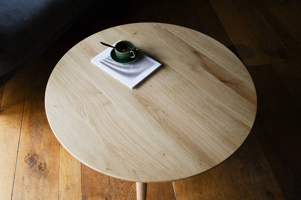 KANTAR Coffee Table, Sustainable Solid Oak, Customisable