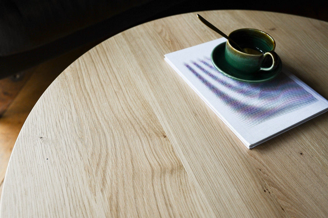 KANTAR Coffee Table, Sustainable Solid Oak, Customisable